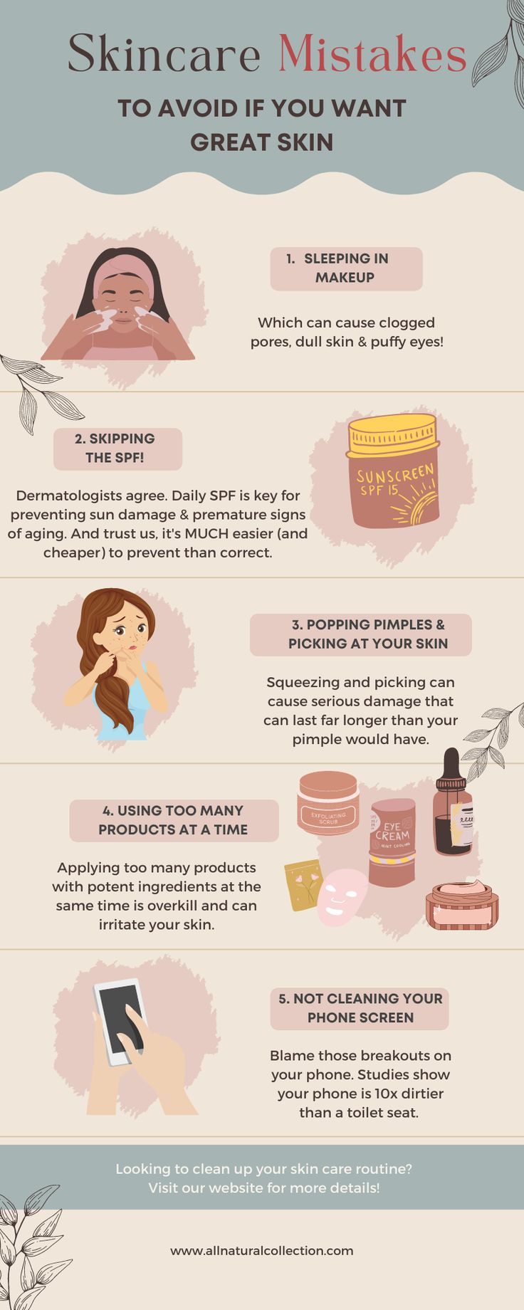 5 Common Skincare Mistakes You Might Be Making