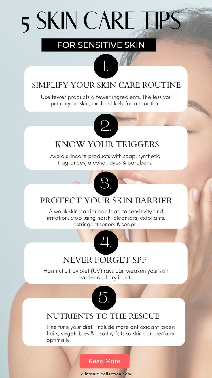 A Simple And Effective 5 Step Sensitive Skin Care Routine