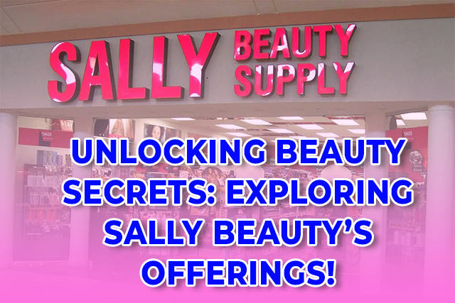 Beauty is an integral part of our lives, and finding the right products can transform our routines. In this article, we'll delve into the world of Sally Beauty, a haven for beauty enthusiasts seeking top-quality products to enhance their daily regimen. Introduction to Sally Beauty Sally Beauty stands tall as a leading beauty destination, offering an extensive array of products catering to diverse beauty needs. The significance of beauty products in our everyday lives cannot be overstated. From skincare essentials to hair care solutions, makeup must-haves, and nail care tools, Sally Beauty stocks everything to satisfy beauty cravings. The Diverse Range of Sally Beauty Products Exploring the Comprehensive Range of Sally Beauty Products At Sally Beauty, we pride ourselves on offering an extensive and diverse array of top-quality beauty products. Our commitment to providing customers with a wide selection of haircare, skincare, makeup, and other beauty essentials has established us as a trusted destination for beauty enthusiasts worldwide. Unparalleled Quality in Haircare Products Our haircare collection stands out for its exceptional quality and effectiveness. Whether you're looking for shampoos, conditioners, hair masks, or styling tools, Sally Beauty offers a range of options suitable for various hair types and concerns. From renowned brands to specially curated formulations, our inventory caters to every hair need. Skincare Essentials for Radiant Skin Achieving healthy and glowing skin is effortless with our diverse range of skincare products. Explore our assortment of cleansers, moisturizers, serums, and treatments designed to address various skin concerns. With ingredients carefully chosen for their efficacy, our skincare lineup ensures a rejuvenating experience for all skin types. Makeup Choices to Enhance Your Beauty Routine Elevate your makeup game with our vast selection of cosmetics. From foundations and concealers to eyeshadows and lipsticks, our makeup offerings encompass a spectrum of shades and formulas to suit diverse preferences. Our products are curated to empower individuals to express their unique style and beauty effortlessly. Nail Care and Accessories for Perfect Manicures For those passionate about nail care, Sally Beauty presents an extensive range of nail polish, manicure tools, and accessories. Whether you prefer classic shades or trendy hues, our collection caters to nail enthusiasts seeking quality products for professional-looking manicures at home. Beauty Tools and Accessories for Every Need Apart from beauty products, we also offer an assortment of tools and accessories essential for beauty routines. Explore our selection of brushes, applicators, hair accessories, and grooming tools designed to enhance your beauty regimen and achieve stunning results. Why Choose Sally Beauty? Unmatched Variety and Brands At Sally Beauty, we take pride in offering an unparalleled variety of renowned brands alongside our specially curated products. Our commitment to providing options ensures that customers find exactly what they need, tailored to their preferences and requirements. Trusted Expertise and Customer Service With years of experience in the beauty industry, our knowledgeable staff is dedicated to offering guidance and support to customers. Whether you're a beauty novice or an expert, our team is here to assist you in finding the perfect products and solutions for your beauty needs. Convenience and Accessibility We understand the importance of convenience in shopping for beauty products. That's why Sally Beauty ensures accessibility through our online platform and numerous retail locations. Experience hassle-free shopping with our user-friendly website and the convenience of finding us at a store near you. Customer Experience and Reviews Customer experience and reviews play an integral role in shaping the credibility and reputation of any business in today's competitive landscape. As consumers, we are increasingly reliant on the opinions and experiences shared by others before making purchasing decisions. This reliance on reviews has made them a pivotal factor in influencing consumer behavior and significantly impacting businesses. The Significance of Customer Experience In the realm of business, customer experience encompasses every interaction a customer has with a brand. It encompasses not only the purchase journey but also the post-sale services and support. Providing a seamless, positive, and memorable experience at every touchpoint is crucial to fostering customer satisfaction and loyalty. A positive customer experience goes beyond a mere transactional relationship; it builds a connection between the customer and the brand. It is about fulfilling needs, exceeding expectations, and creating lasting impressions that drive customers to advocate for the brand. The Impact of Customer Reviews Customer reviews serve as a direct reflection of these experiences. They act as testimonials that showcase the quality of products or services offered by a business. Positive reviews can be a powerful marketing tool, influencing potential customers' perceptions and decisions. Conversely, negative reviews can deter prospects, highlighting areas of improvement for the business. In the digital age, online reviews are accessible to a vast audience, providing valuable insights into a business's credibility and reliability. With platforms like Google Reviews, Yelp, and Trustpilot, customers can easily share their opinions, contributing to a collective pool of feedback that prospective buyers heavily rely on. Building Trust and Credibility For businesses, fostering a positive customer experience and encouraging reviews is more than a marketing strategy; it's a means of building trust and credibility. A high volume of positive reviews signals to potential customers that the business is reliable, trustworthy, and delivers on its promises. Moreover, responding to reviews, both positive and negative, showcases the brand's commitment to customer satisfaction and willingness to address concerns. Acknowledging feedback and taking proactive steps to resolve issues demonstrates transparency and accountability, further enhancing the business's credibility. Leveraging Customer Feedback for Improvement Constructive criticism provided through reviews presents businesses with an opportunity for growth. Analyzing feedback allows businesses to identify pain points, understand customer preferences, and make necessary improvements. This iterative process of refining products or services based on customer input contributes to continuous enhancement and innovation. By actively seeking and implementing customer feedback, businesses can tailor their offerings to better align with customer expectations, ultimately improving overall customer satisfaction and loyalty. Conclusion In conclusion, Sally Beauty stands as a beacon in the beauty industry, offering not just products but a promise of quality, affordability, and customer satisfaction. Embrace the opportunity to explore Sally Beauty and unlock the secrets to enhancing your beauty regimen. FAQs about Sally Beauty 1. Do they offer international shipping? Yes, Sally Beauty does offer international shipping to various countries. However, the availability of international shipping may vary depending on the specific location. It's advisable to check their website or contact customer service for precise information regarding international shipping options and associated costs. 2. Are there any membership benefits at Sally Beauty? Sally Beauty provides membership benefits through their Sally Beauty Rewards program. Members can enjoy exclusive perks, including points for every purchase, special member-only offers, birthday rewards, and early access to sales and promotions. Becoming a member can unlock numerous advantages and savings for frequent shoppers. 3. What are some top-selling products at Sally Beauty? Sally Beauty offers a wide range of popular products across different categories. Some of the top-selling items include hair care essentials like shampoos, conditioners, and styling tools, skincare products such as moisturizers and serums, makeup items like foundations and lipsticks, and nail care tools and polishes. The specific top-selling products may vary based on current trends and customer preferences. 4. How often do they introduce new products or collections? Sally Beauty regularly introduces new products and collections to keep up with evolving beauty trends and customer demands. The frequency of these introductions may vary, but they often bring in new items seasonally or in response to emerging beauty innovations. Customers can stay updated by checking the website or subscribing to newsletters for announcements about new arrivals. 5. What is the return policy at Sally Beauty? Sally Beauty has a customer-friendly return policy. Most products purchased from Sally Beauty can be returned within a specified period, typically 60 days, as long as they are in their original condition and packaging. Returns can be made in-store or by mail, and customers may receive refunds or exchanges based on the method of payment and the condition of the returned items.